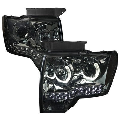 2009-14 F150 Headlights- Gunmetal