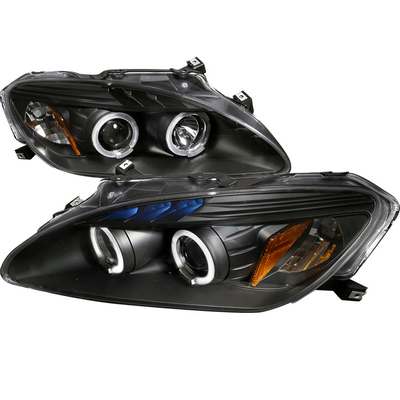 2000-03 Honda S2000 Black Housing Projector Headlights, Oe Hid Compatible