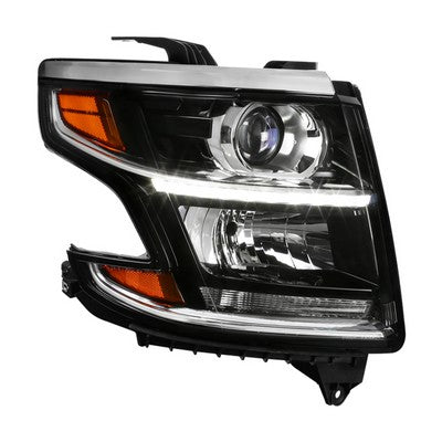 2015-18 Tahoe Projector Headlights With Led- Right-Black