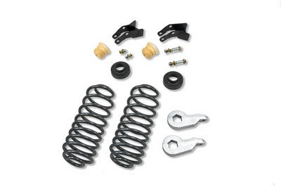 2000-06 Tahoe, Yukon, XL, Suburban, Escalade, Avalanche with or w/o premium rear shocks (2WD/4WD) 0-2 inch Front/ 2-4 inch rear, see notes, lowering kit w/o Shocks