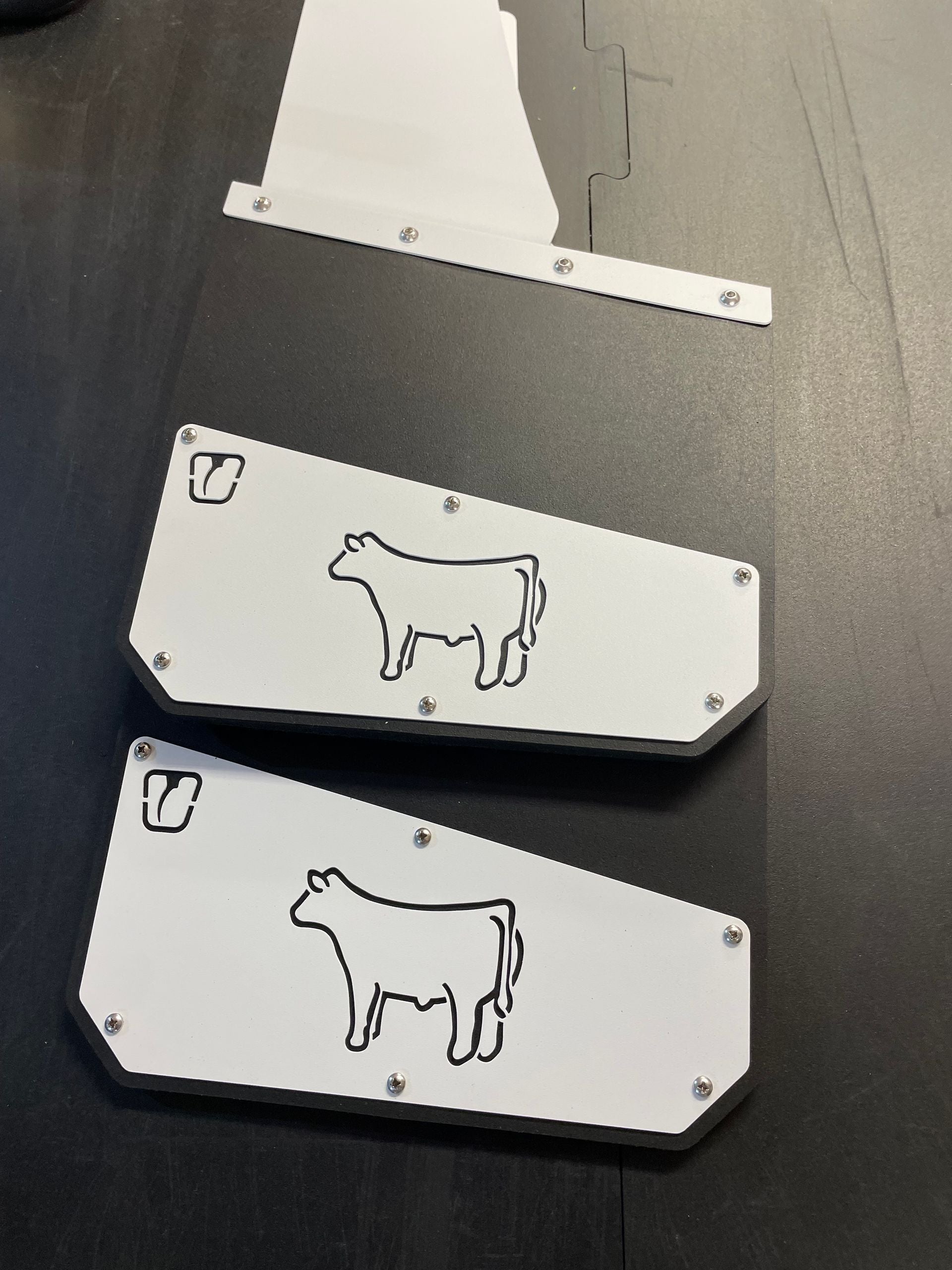 Custom Logo Kick Plates - Set of 4