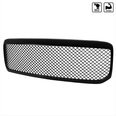 1999-04 Ford Superduty Mesh Grille Glossy Black
