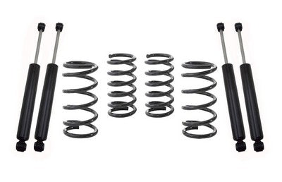 1965-72 C10 2 inch front/4 inch rear Lowering Kit W/ Coils