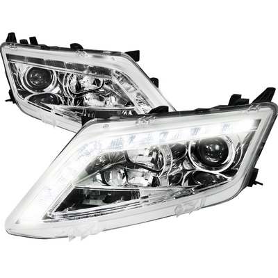 2010-12 Ford Fusion LED Projector Headlights, Chrome