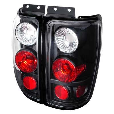 1997-02 Ford Expedition Altezza Tail Lights, Black