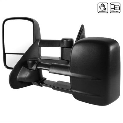 2014-18 Chevrolet Silverado Towing Mirrors-Manual