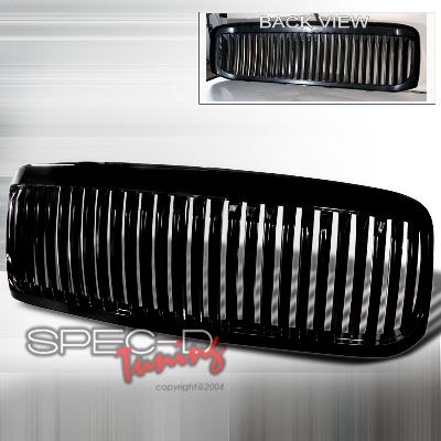1999-04 Ford Superduty vertical grille, black