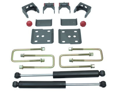 2015-25 F150 2wd 5 inch/ 4wd 6 inch Rear Lowering Box Kit w/shocks ...