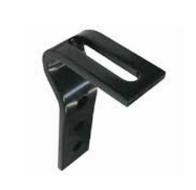 Single replacement 5th wheel hitch bracket, S-curve style, no hardware