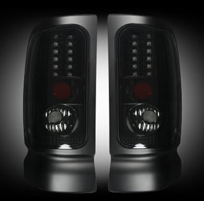 1994-01 Ram 1500 & 94-02 Ram 2500/3500 LED Taillights, Smoked Lens