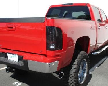 2007-13 Silverado LED Tail Lights, Smoked Lens. (also fit the 07-14 Sierra Dually)