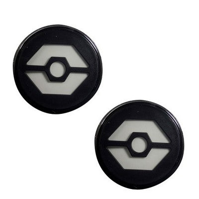 2007-17 JK Wrangler Round Front Turn Signal Lenses with White Hexagon-Shaped OLED Design , Smoked Lens