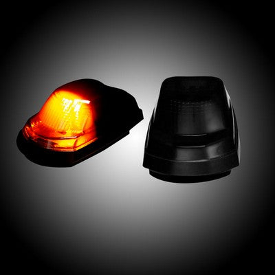 2017-23 Superduty Smoked Cab Roof Lens with Amber High-Power LEDs, Single Light Only