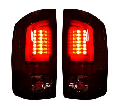 2002-06 Ram 1500 & 03-06 RAM 2500/3500 OLED Tail Lights, Smoked Lens