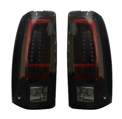 1999-06 Silverado/Sierra OLED TAIL LIGHTS, Smoked Lens