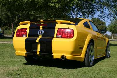 2005-09 Mustang V6 Gen 1 rear fascia lip