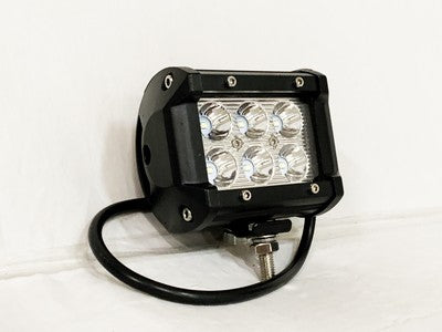 4 inch Cube Cree LED Light, 18 watts, 1400 Lumens, Low profile Mount