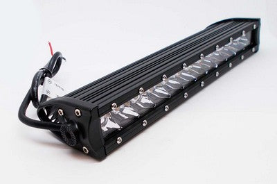 12 inch, 60 watt, 4200 lumen single row LED light bar, Spot beam