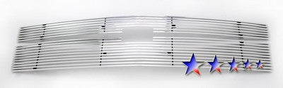 2014-2015 Chevy Silverado 1500 Main Upper Bolt Over Black Powder Coated Aluminum Main Upper Grille, Only For Z71 Model