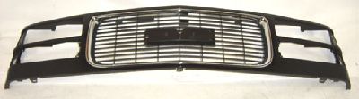 1994-98 GMC Factory style grille shell with chrome trim
