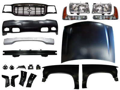 Front Fender , Lh , For 99-01 Escalade Conversion