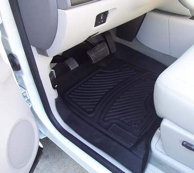 2004-2014 F150 Moulded Floor Liner, Front, Black