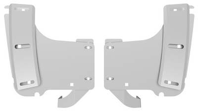 2017-22 Ford SuperDuty Front No Drill Mudflap Mounting Brackets